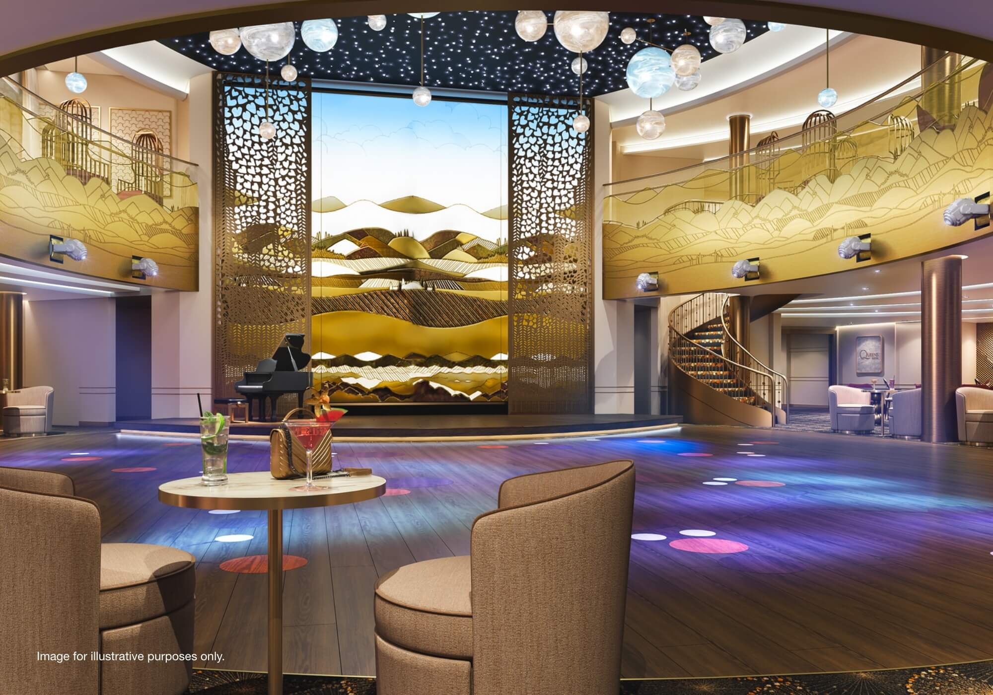 Cunard Queen Anne Entertainment